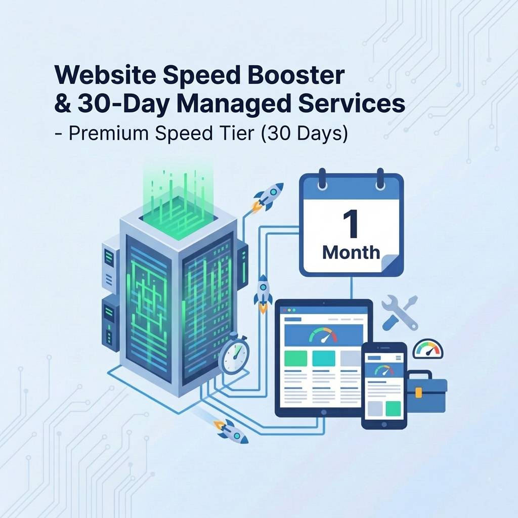 Website Speed Booster & Pro Performance (30 Days)